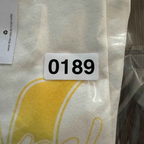 Hurley Alexes Muscle Crew Tank XS Marshmallow White 100% Cotton - Picture 6 of 6